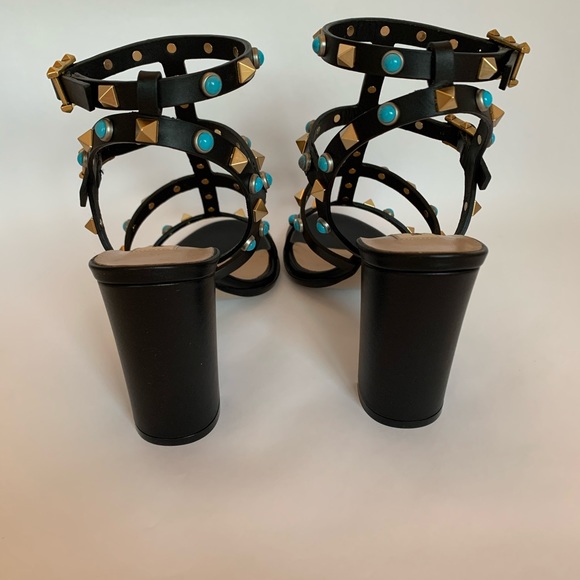 Valentino Rolling Rockstud 90mm Sandals - Picture 6 of 8